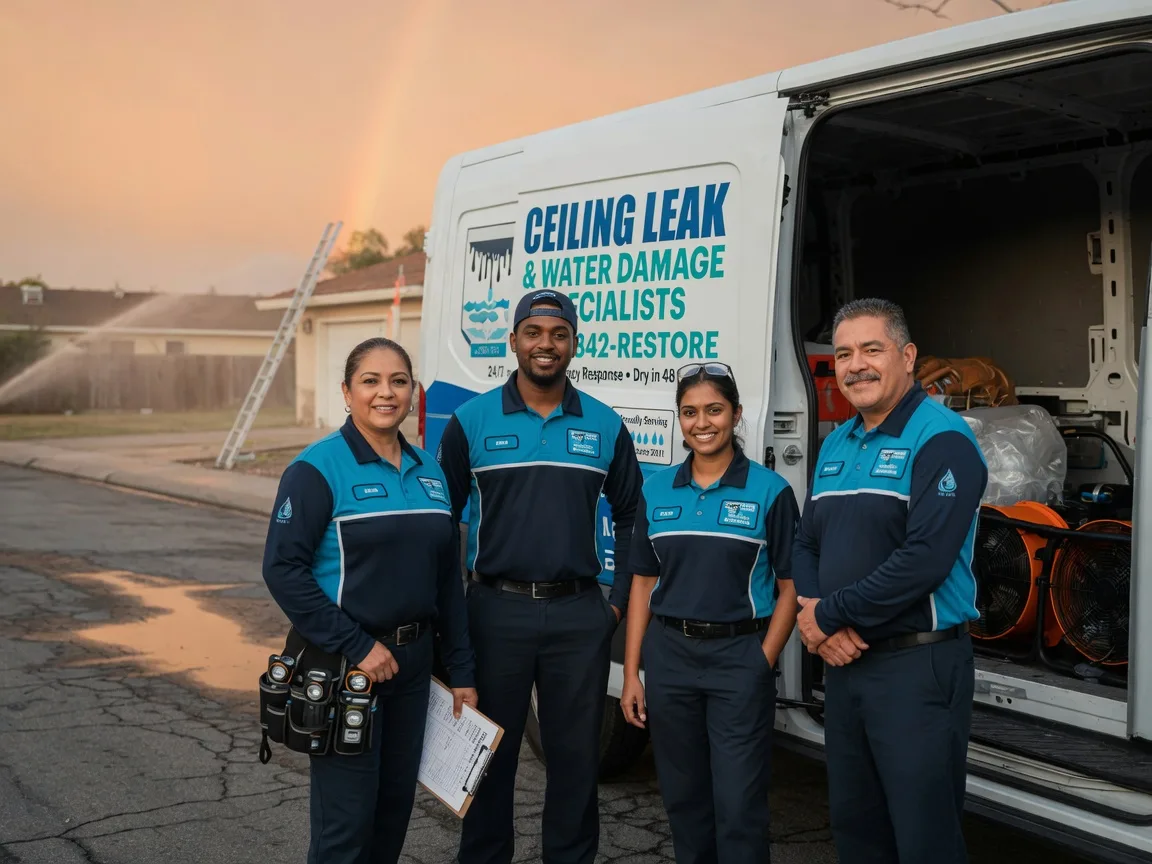 Ceiling Leak Cleanup company in Blodgett, OR